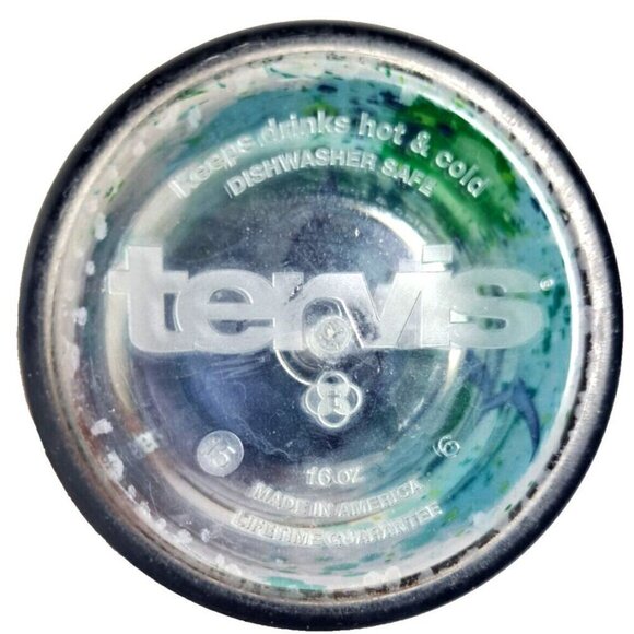 TERVIS 16 oz Guy Harvey Blue Marlin Tumbler with Blue Lid - Picture 7 of 7